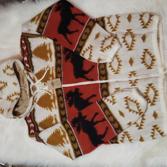 Earth Ragz full zip hooded sweater NWT - Picture 1 of 7